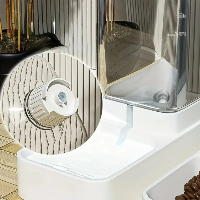 Distributeur Gravité croquettes & eau